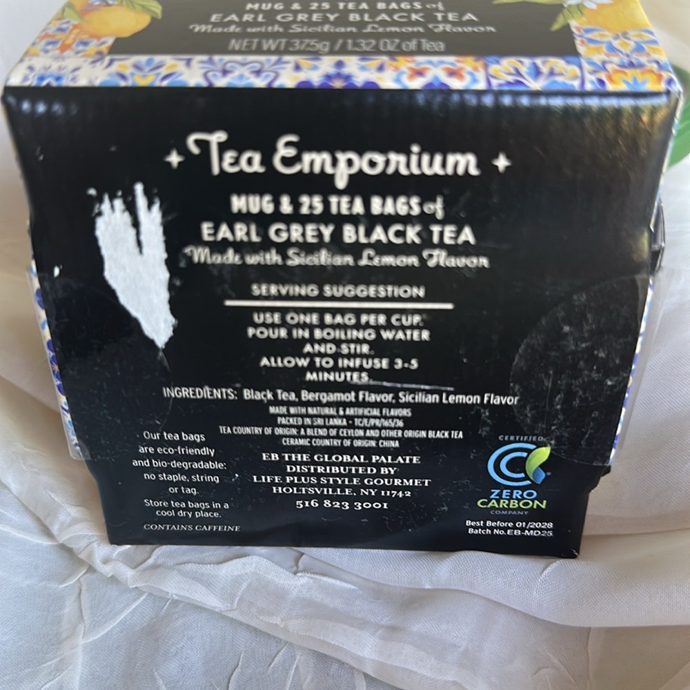 NIB Tea & Things Mug and 25 tea bags - Picture 7 of 10